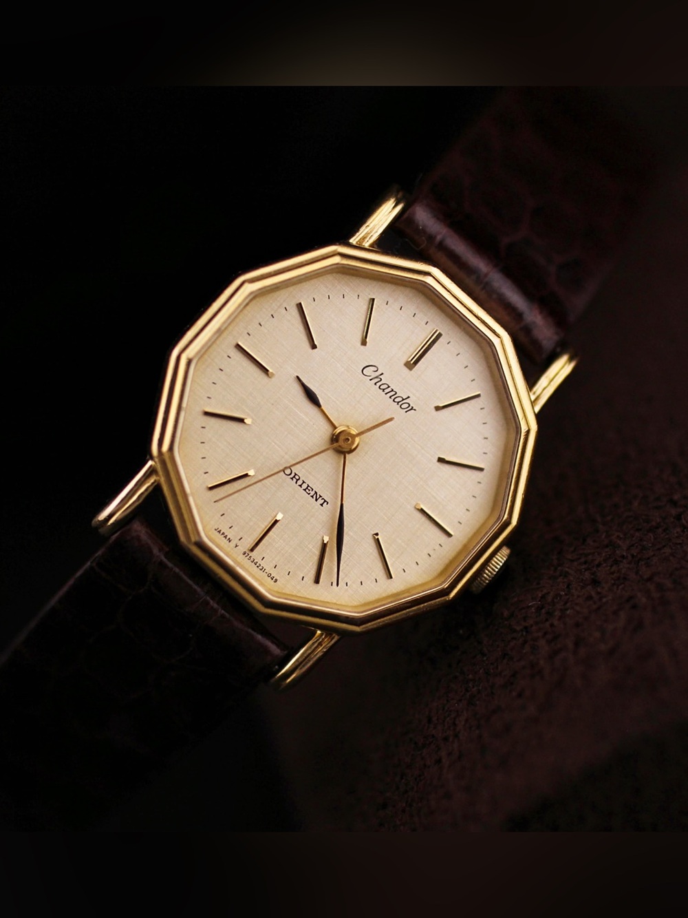 Vintage 1980s Orient Chandor H.P. 975 423-10 Women’s Watch - Very Good Condition